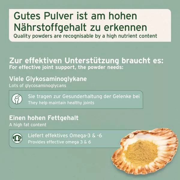 Grünlippmuschelpulver Grünlippmuschelpulver